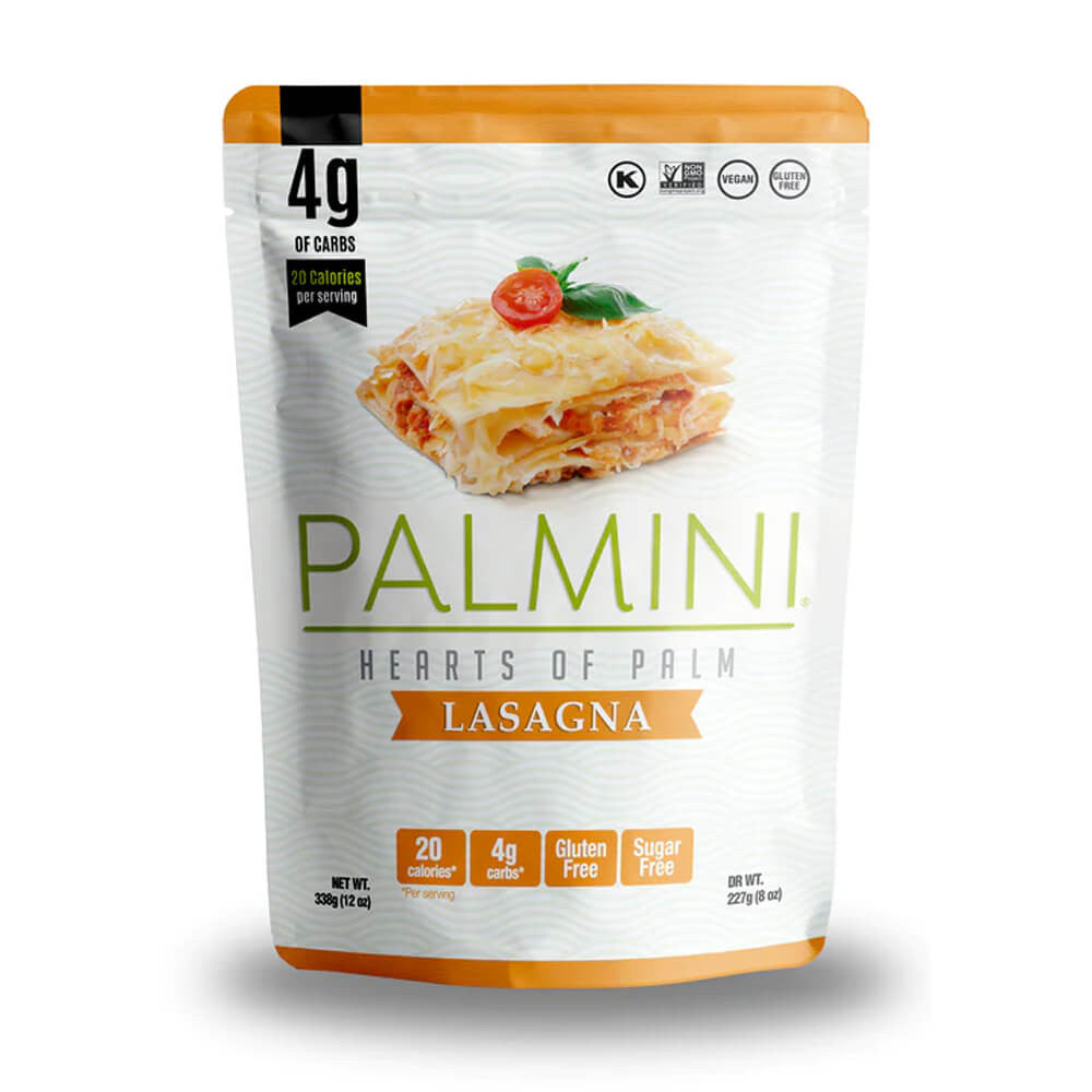 Palmini - Lasagnes - 5 g de glucides - Sans gluten - Paquet de 338 g