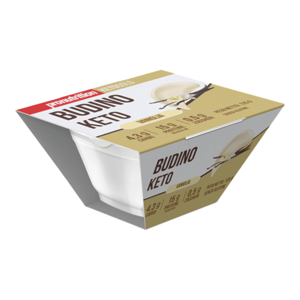 Crème dessert Vanille Protéinée Keto 125g Pronutrition