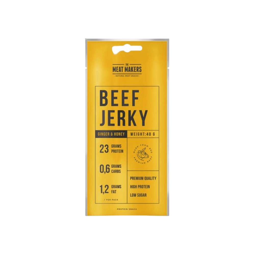 Bœuf séché protéiné Keto Gingembre Miel Pronutrition