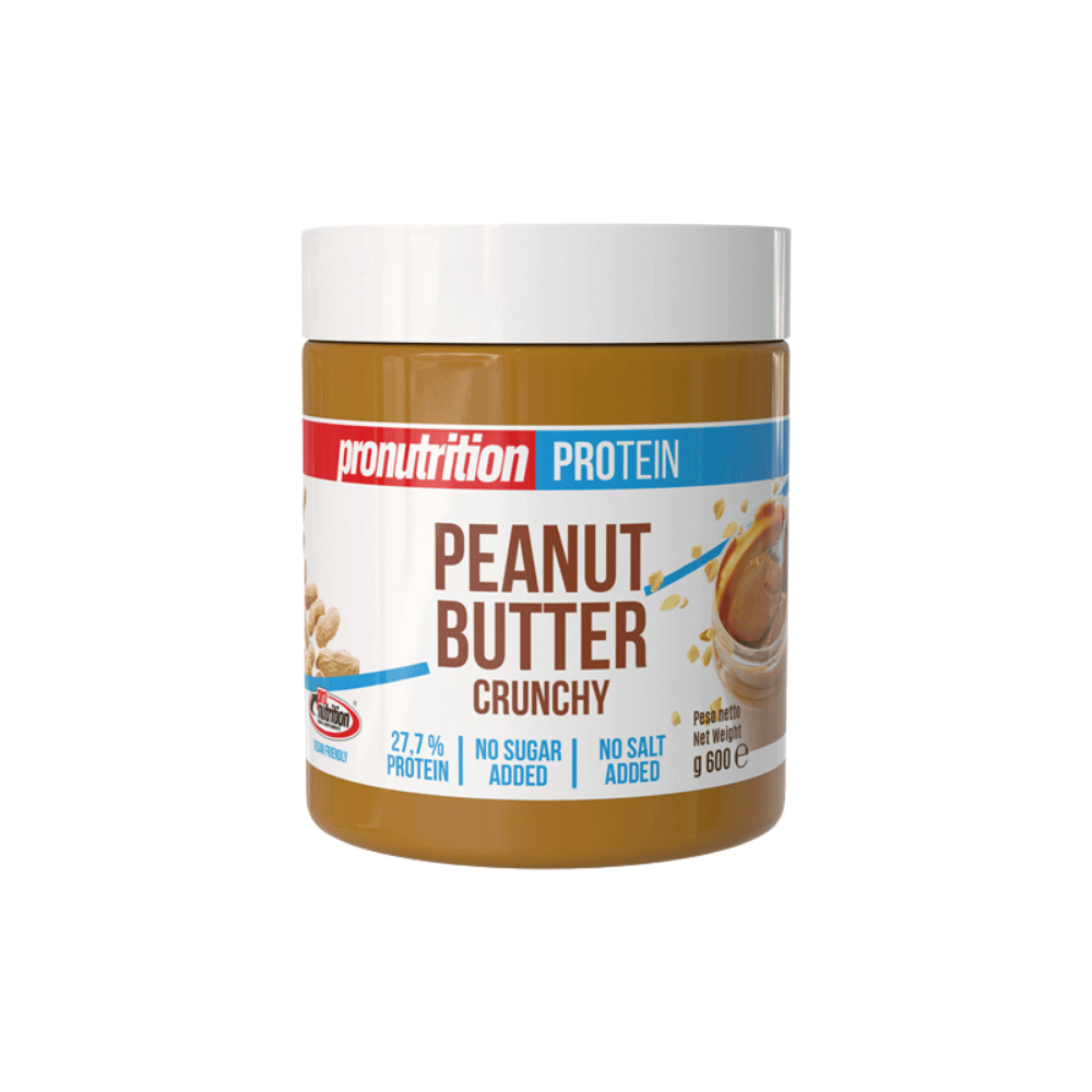 Beurre de cacahuète protéinée Crunchy 500g Pronutrition