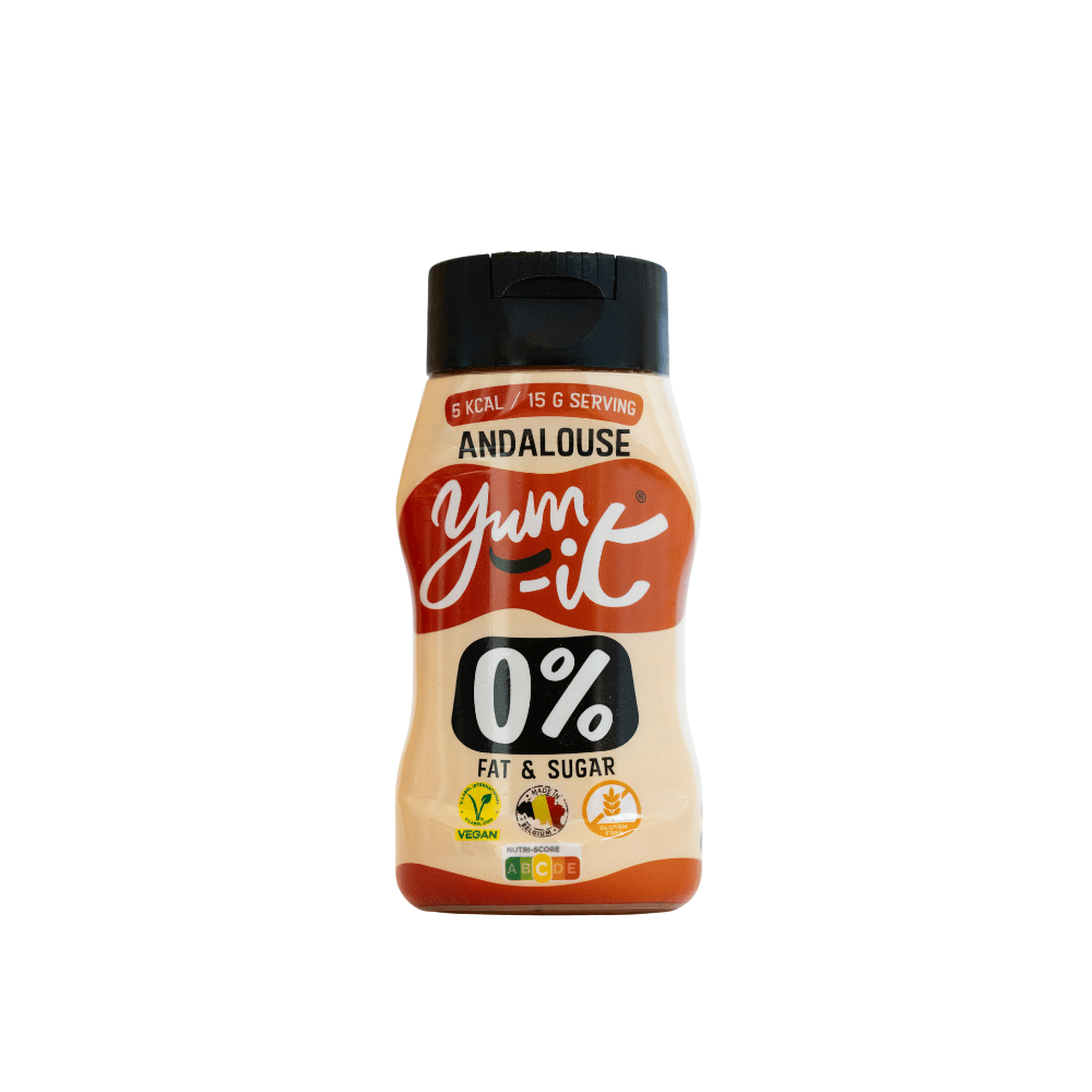 Sauce 0% keto sans sucre saveur Andalouse - 300g - Yum-it