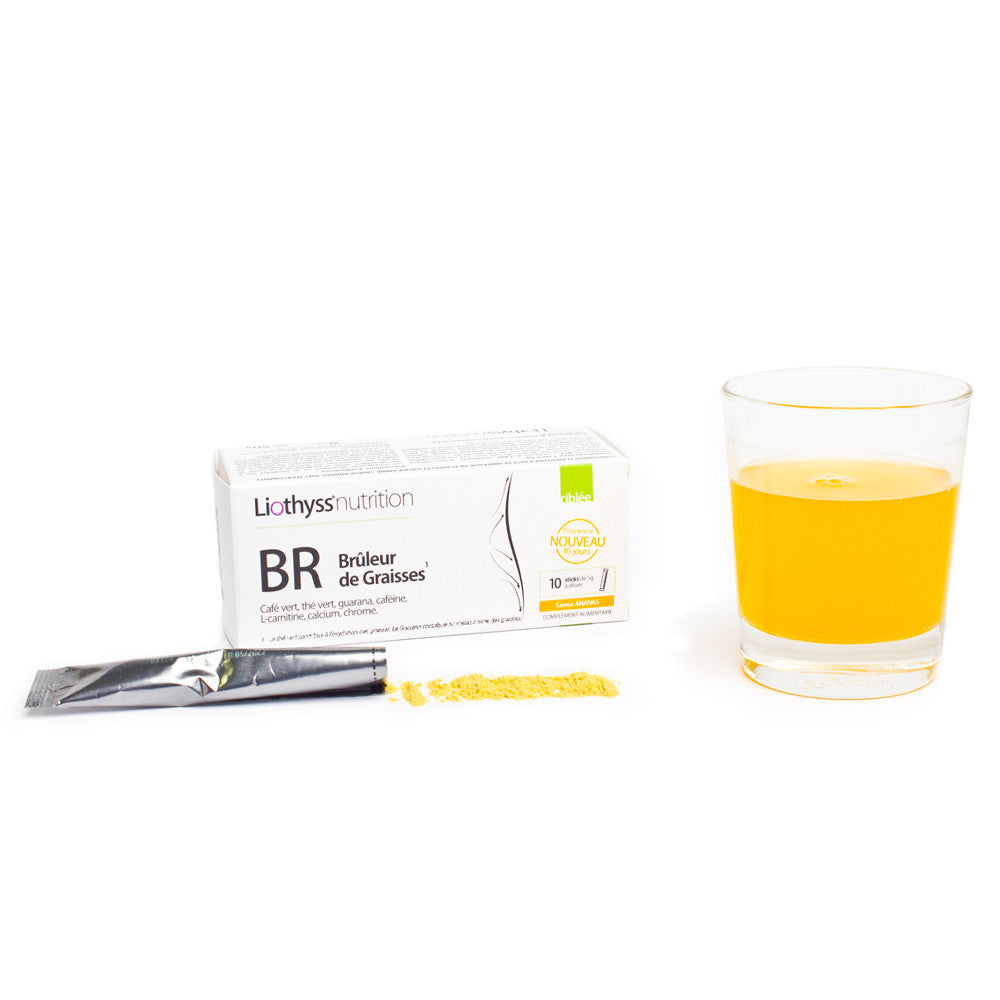 Brûleur de Graisses café vert - Ananas Liothyss Boîte de 10 sticks