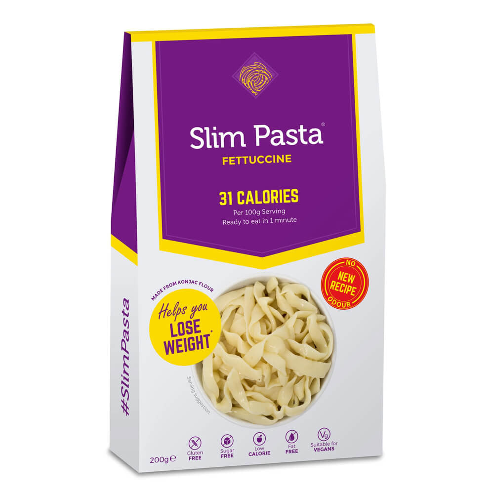 SlimPasta Fettuccine shirataki de Konjac keto égoutées NO ODOUR