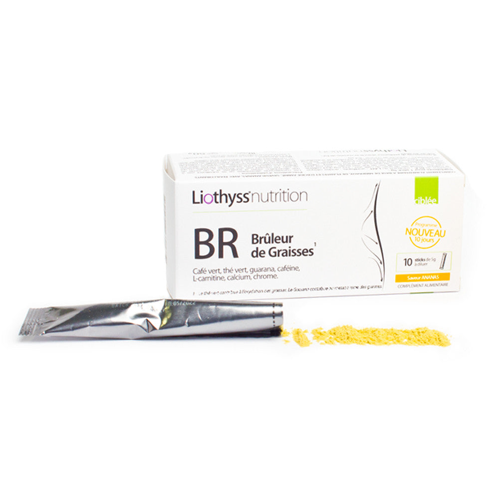Brûleur de Graisses café vert - Ananas Liothyss Boîte de 10 sticks