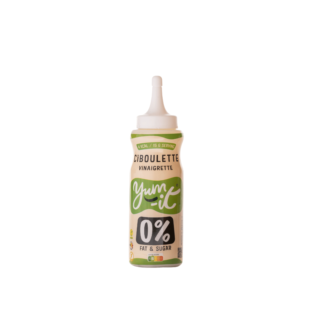 Sauce vinaigrette 0% keto sans sucre saveur Ciboulette - 300g - Yum-it