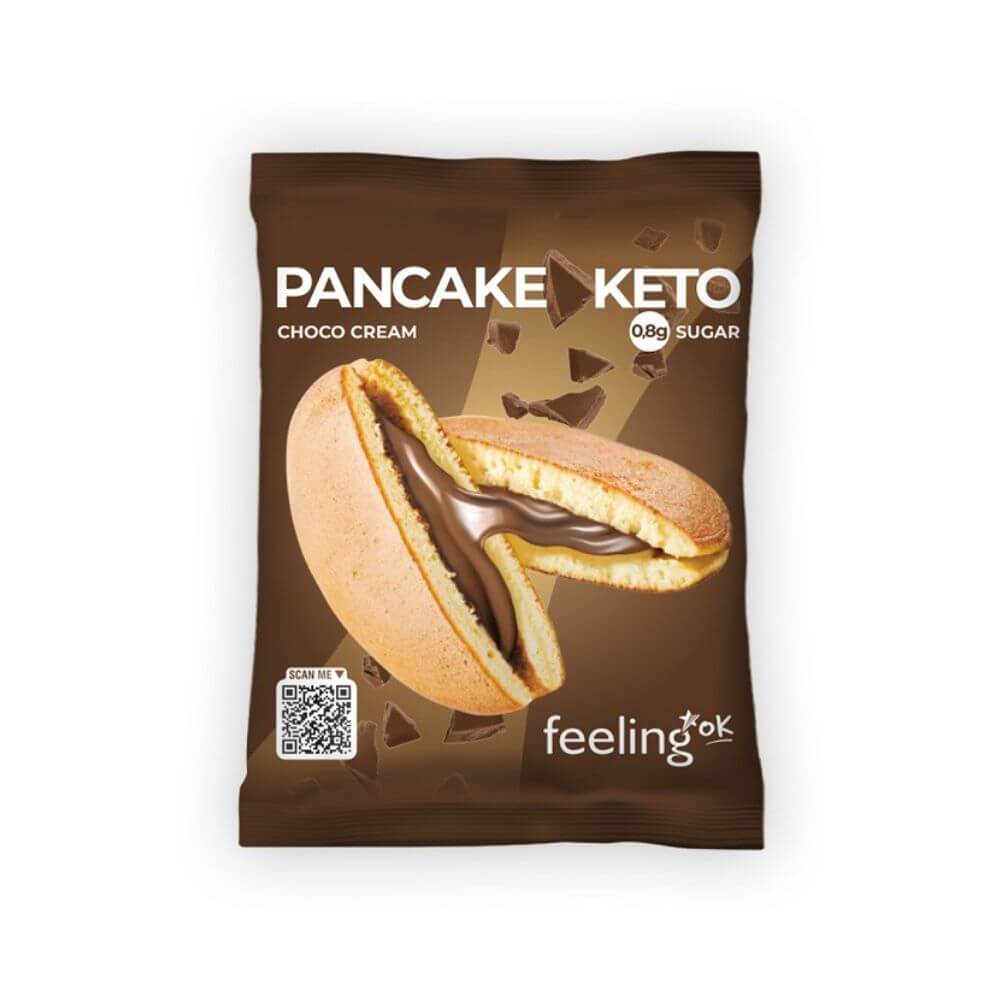 Pancake Protéiné Crème Cacao FeelingOk – Low Carb 50g