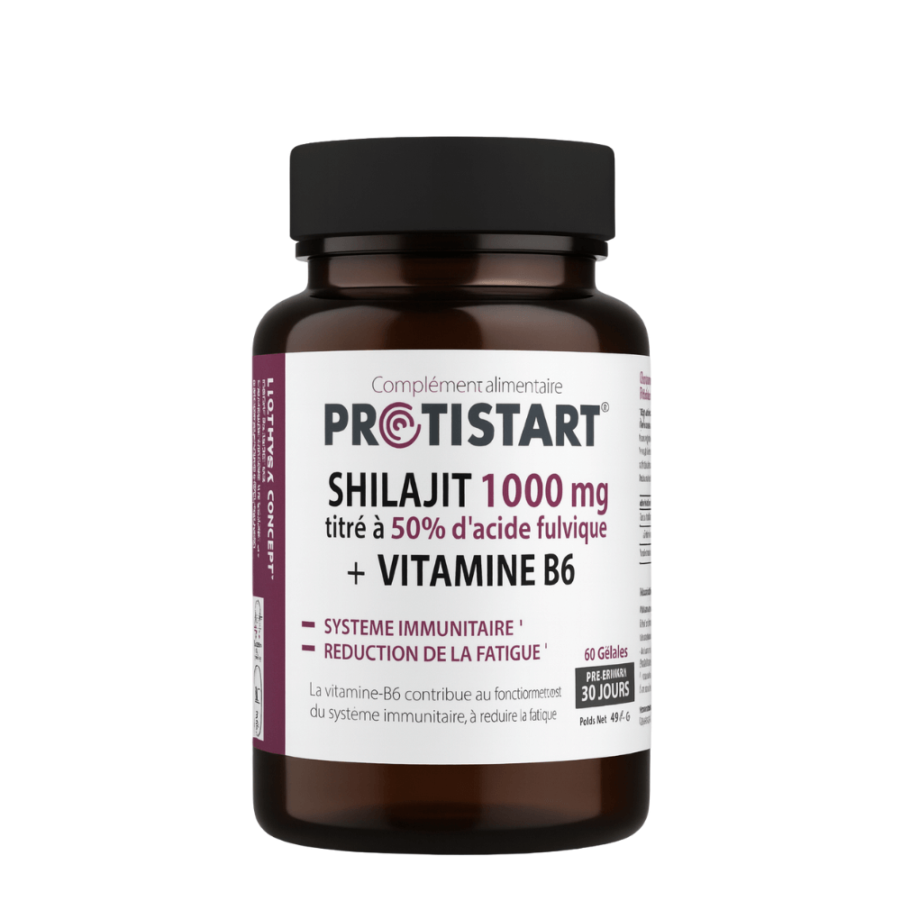 Shilajit 50% d'acide fulvique 1 mois PROTISTART