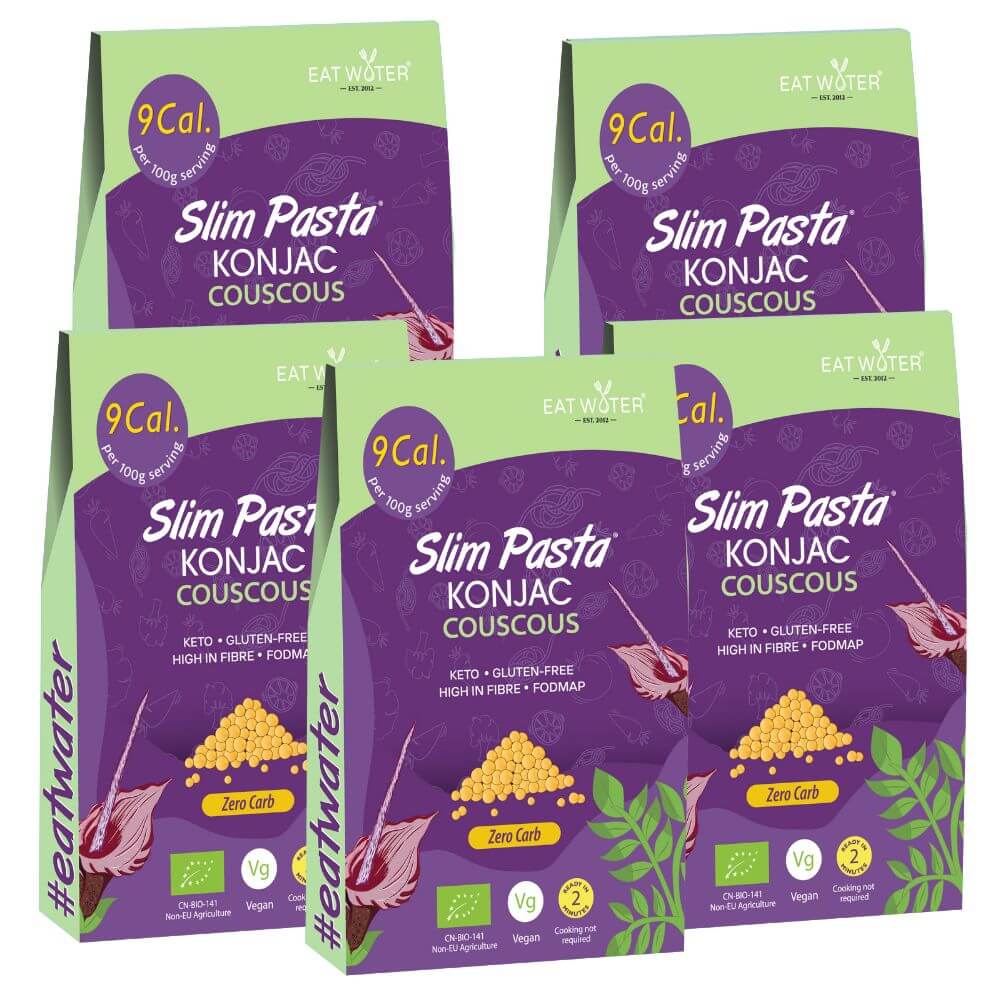 Slim Pasta Konjac keto type Couscous paquet de 270g LOT DE 5 paquets