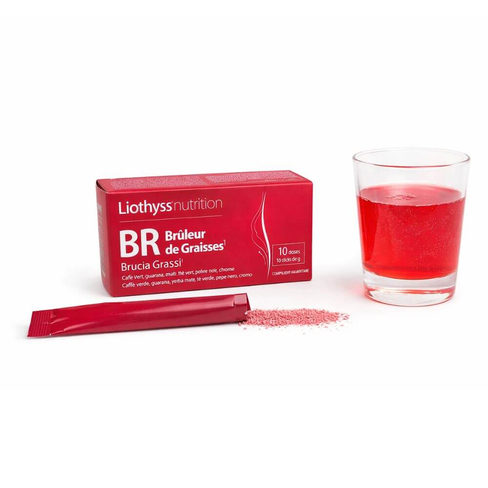 Brûleur de Graisses café vert - Fruits rouges Liothyss Boîte de 10 sticks