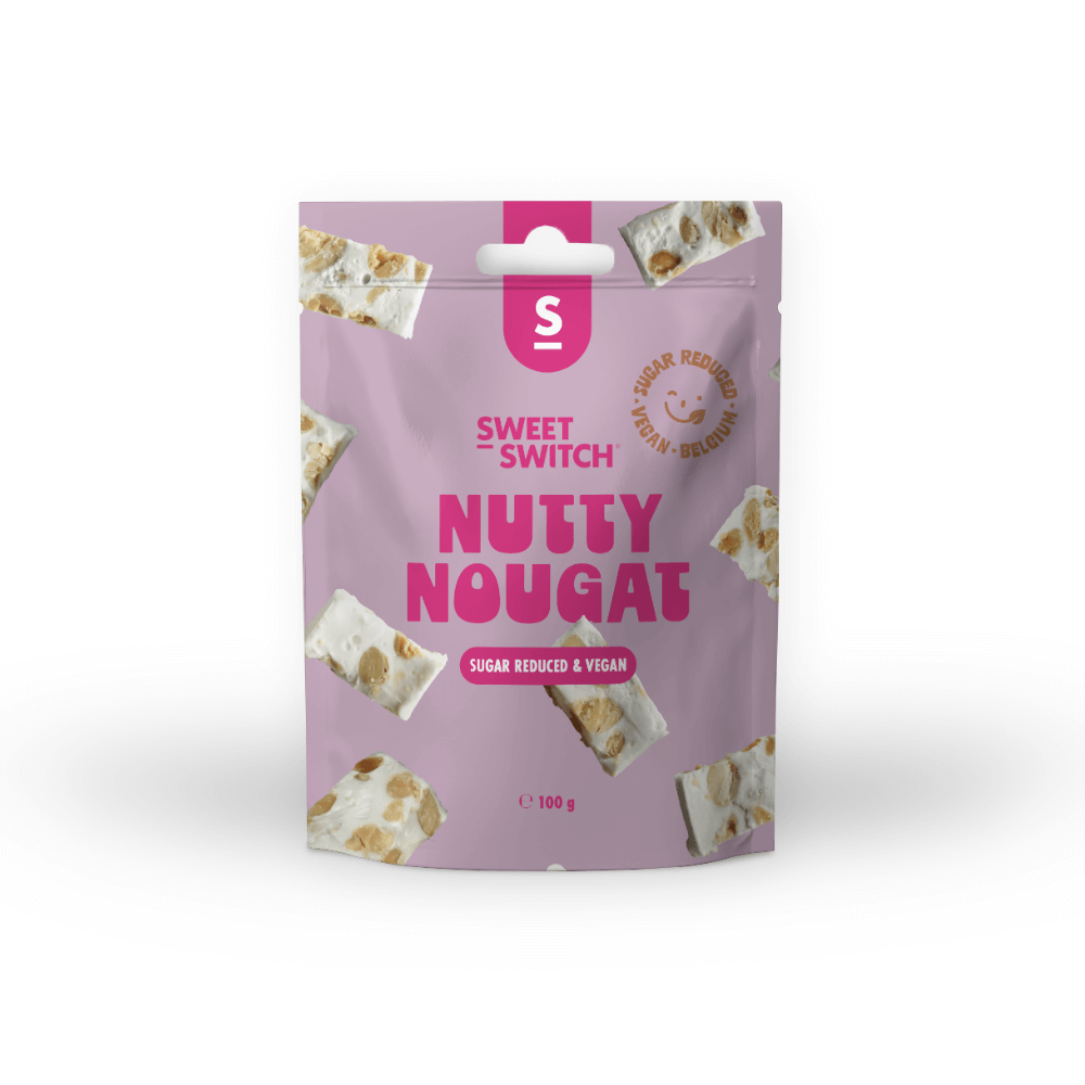 Nutty Nougat réduit en sucre Sweet-Switch 100g