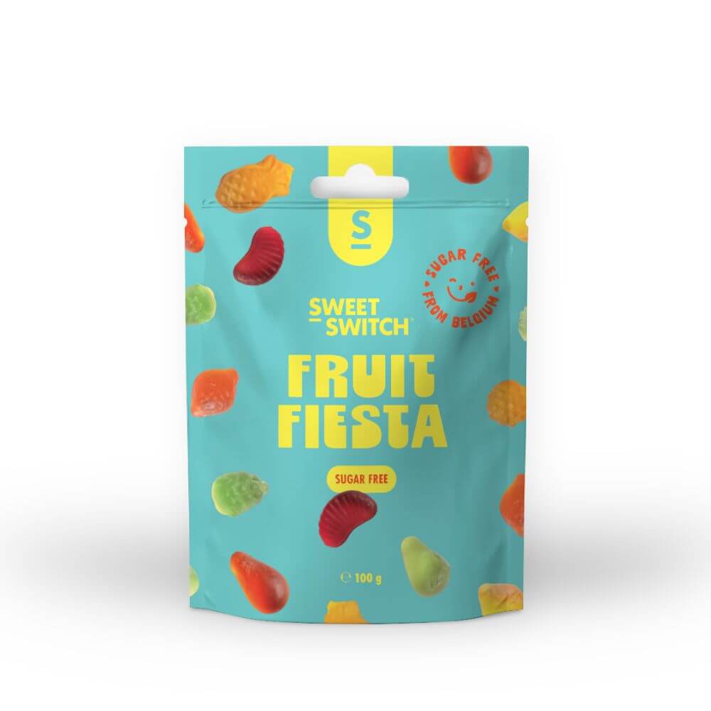 Bonbons sans sucre Keto Fruit Fiesta Sweet-Switch 100g
