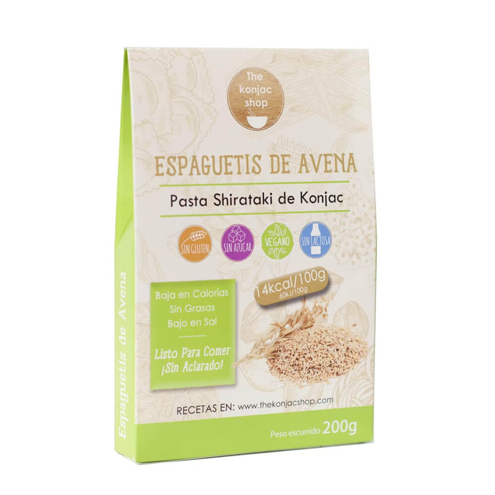 Spaghettis de Konjac keto à l'Avoine - 200g - The Konjac Shop