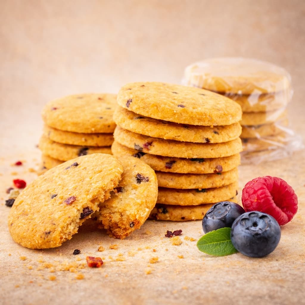 Biscuits protéinés Fruits rouges MD boîte de 20