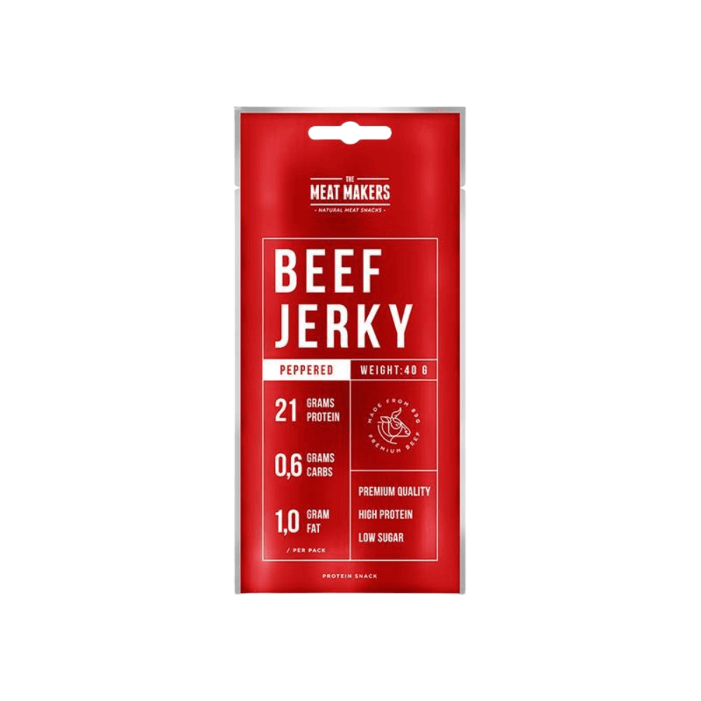 Bœuf seché protéiné Keto Poivré Pronutrition