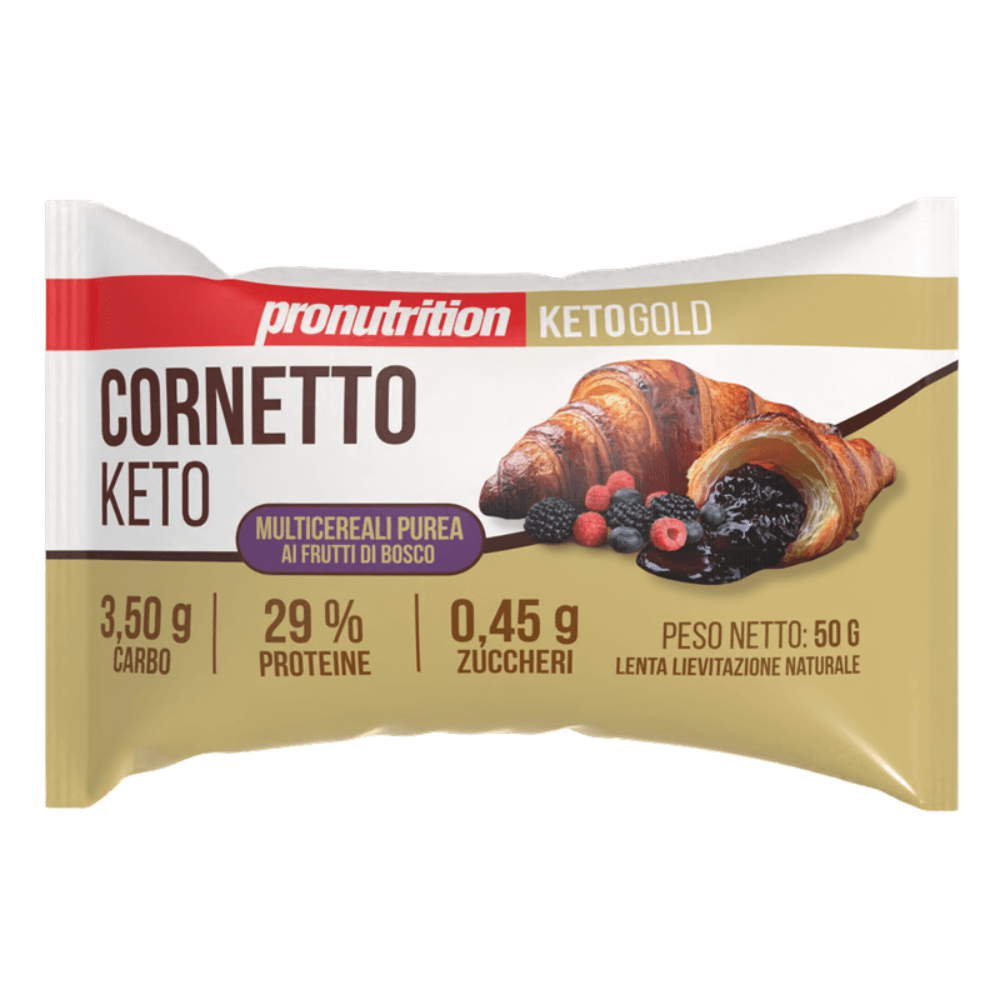 Croissant multicéréales Keto Fruits des bois 50g Pronutrition
