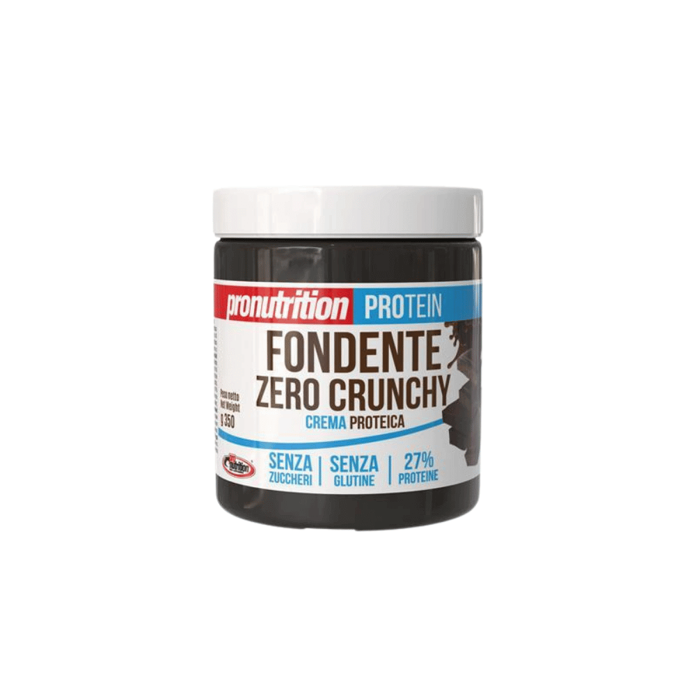 Pâte à tartiner protéine sans sucre Chocolat noir crunchy 350g Pronutrition