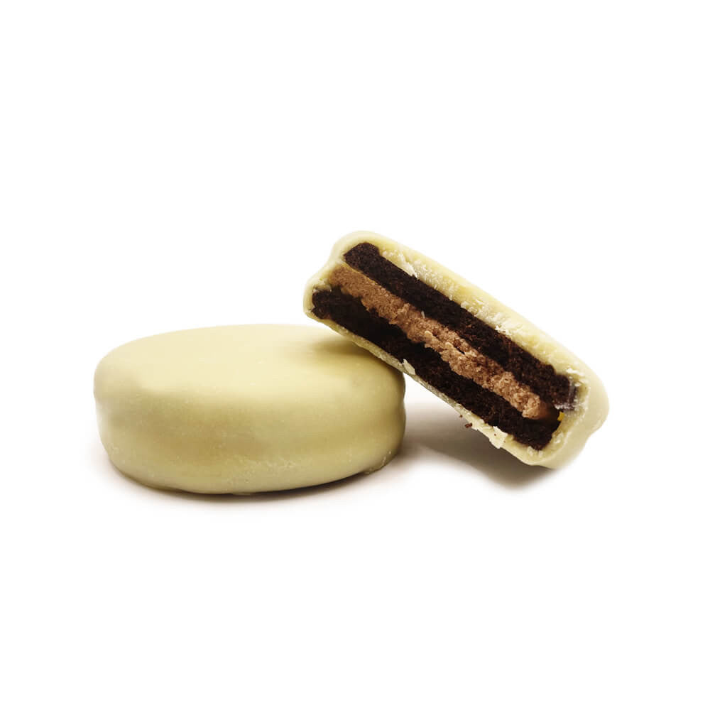 Biscuits protéinés low carb double coeur saveur Cacao Boîte de 8 MD