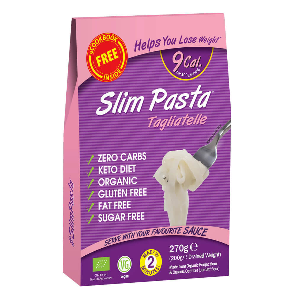 Slim pasta Tagliatelle de Konjac keto paquet de 270g
