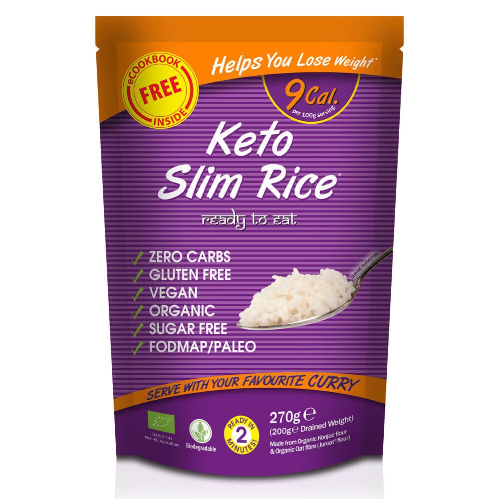 Slim Rice de Konjac keto paquet de 270g