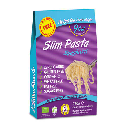 Slim Pasta Spaghetti de Konjac keto paquet 270g
