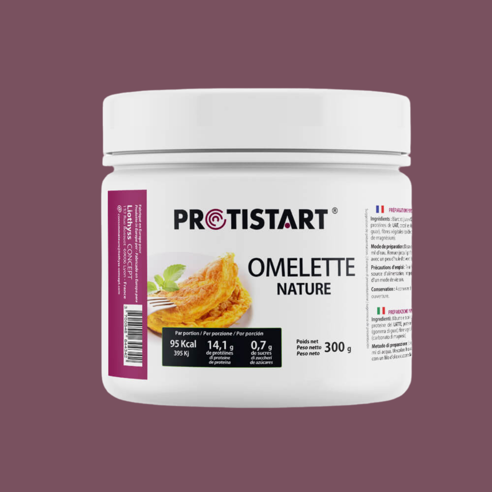 Omelette protéinée nature Pot 300g PROTISTART
