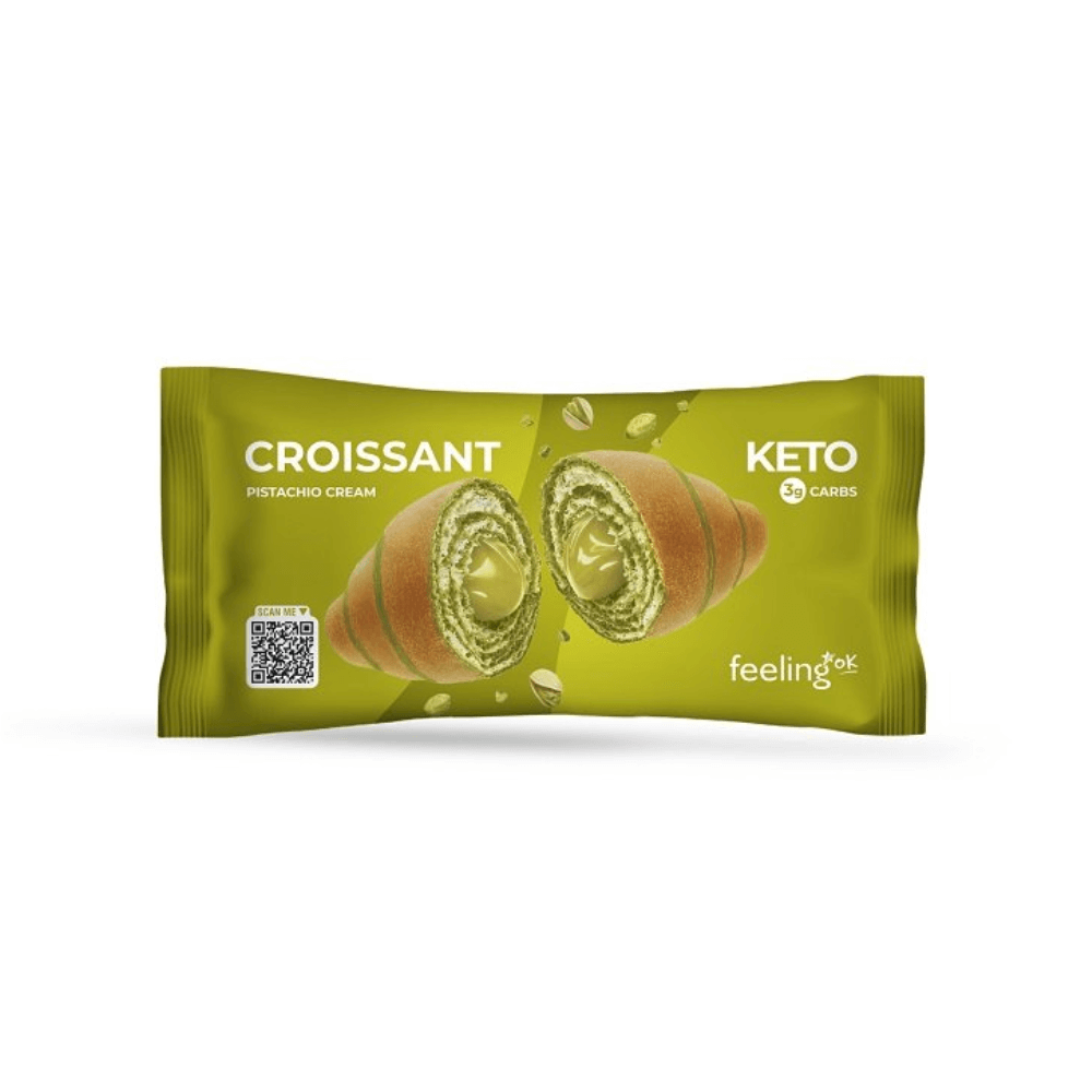 Croissant KETO fourré à la pistache FeelingOK