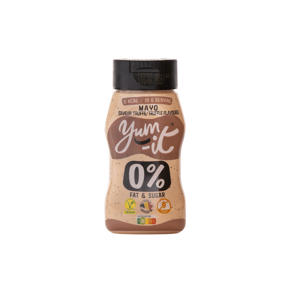 Sauce 0% keto sans sucre saveur Mayo Truffe - 300g - Yum-it