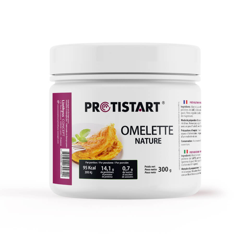 Omelette protéinée nature Pot 300g PROTISTART
