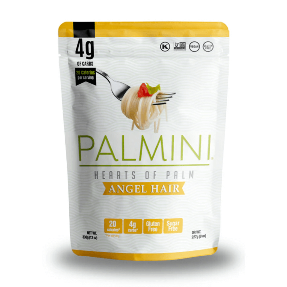 Palmini - Angel Hair - 4 g de glucides - Sans gluten - Paquet de 338 g