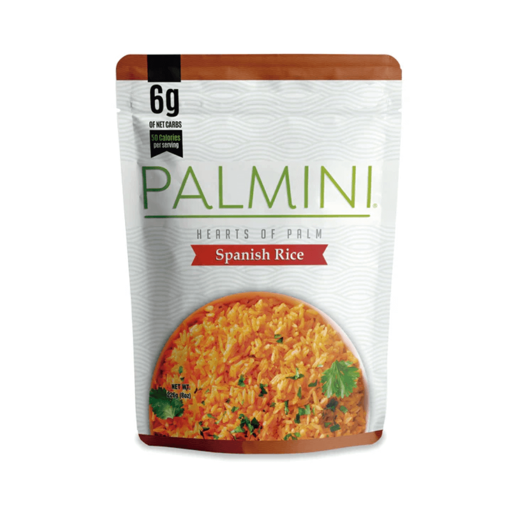 Palmini - Riz à l'Espagnol - 6 g de glucides - Sans gluten - Paquet de 226 g