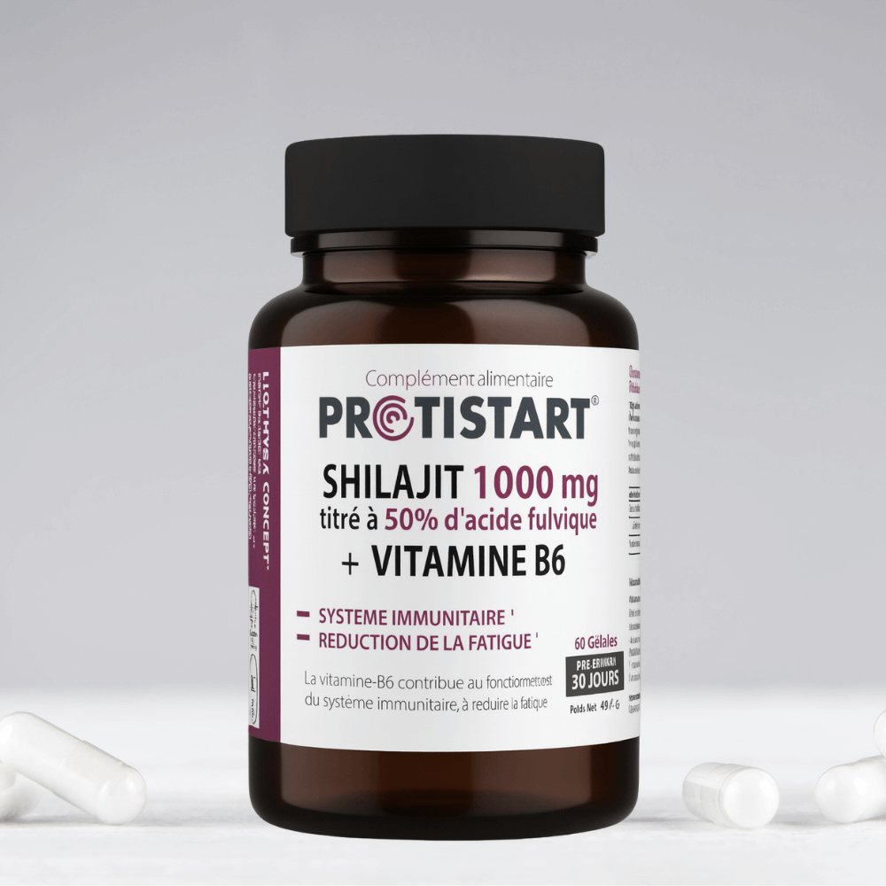 Shilajit 50% d'acide fulvique 1 mois PROTISTART