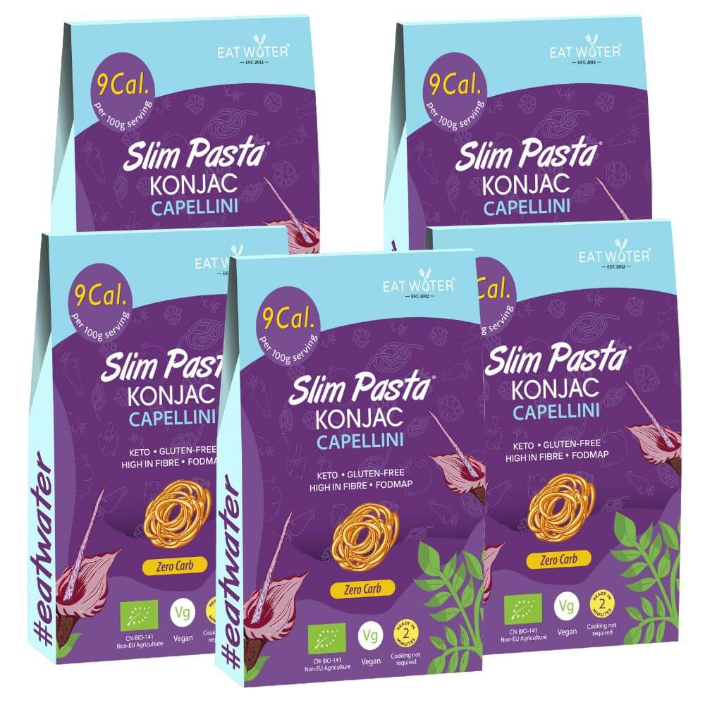 Slim Pasta Konjac keto type Capellini paquet de 270g LOT DE 5 paquets