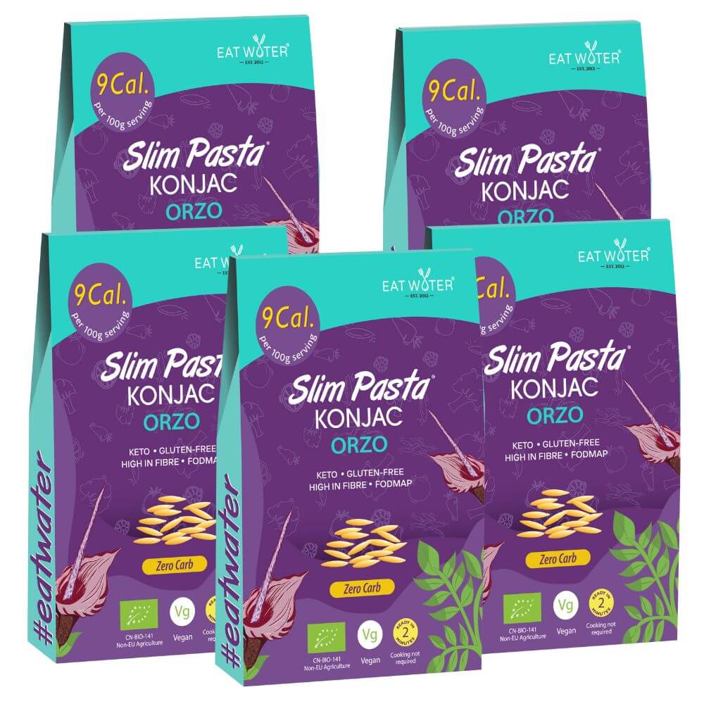 Slim Pasta Konjac keto type Orzo paquet de 270g LOT DE 5 paquets