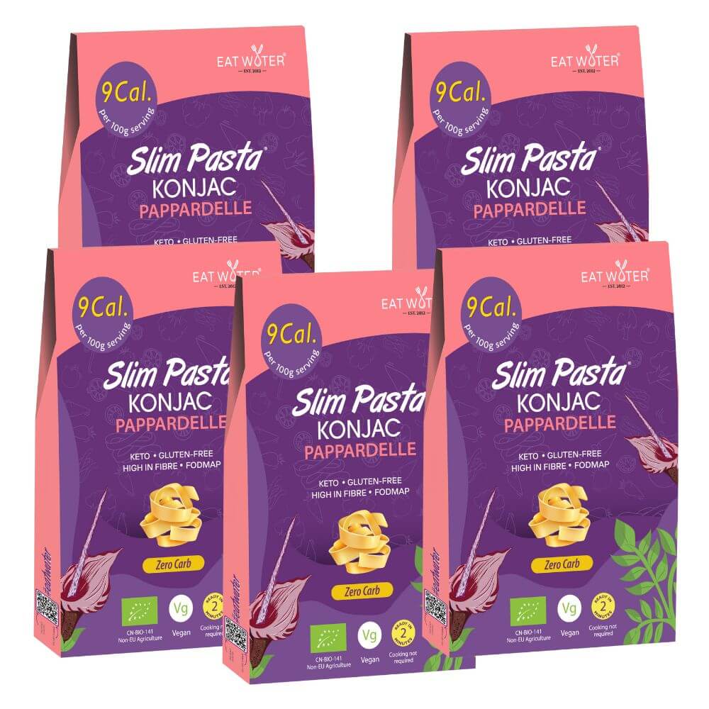 Slim Pasta Konjac type Pappardelle keto paquet de 270g LOT DE 5 paquets