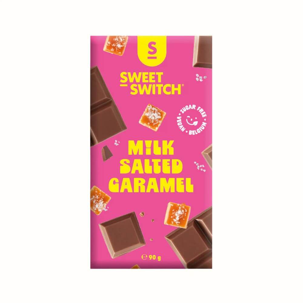 Tablette de chocolat Lait Caramel Salé Sweet-Switch 90g
