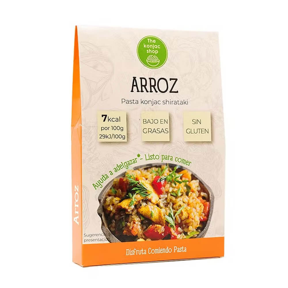 Riz de Konjac keto - 270g - The Konjac Shop