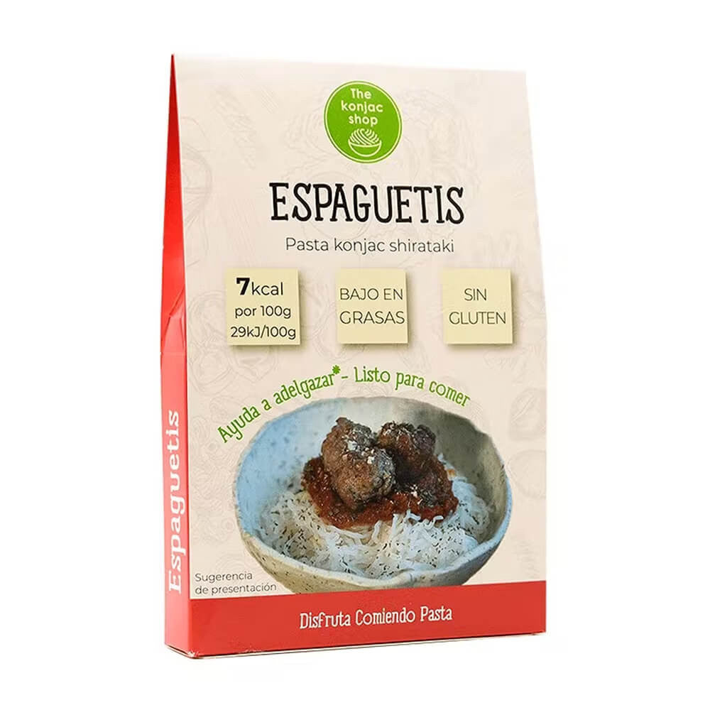 Spaghettis de Konjac keto - 270g - The Konjac Shop